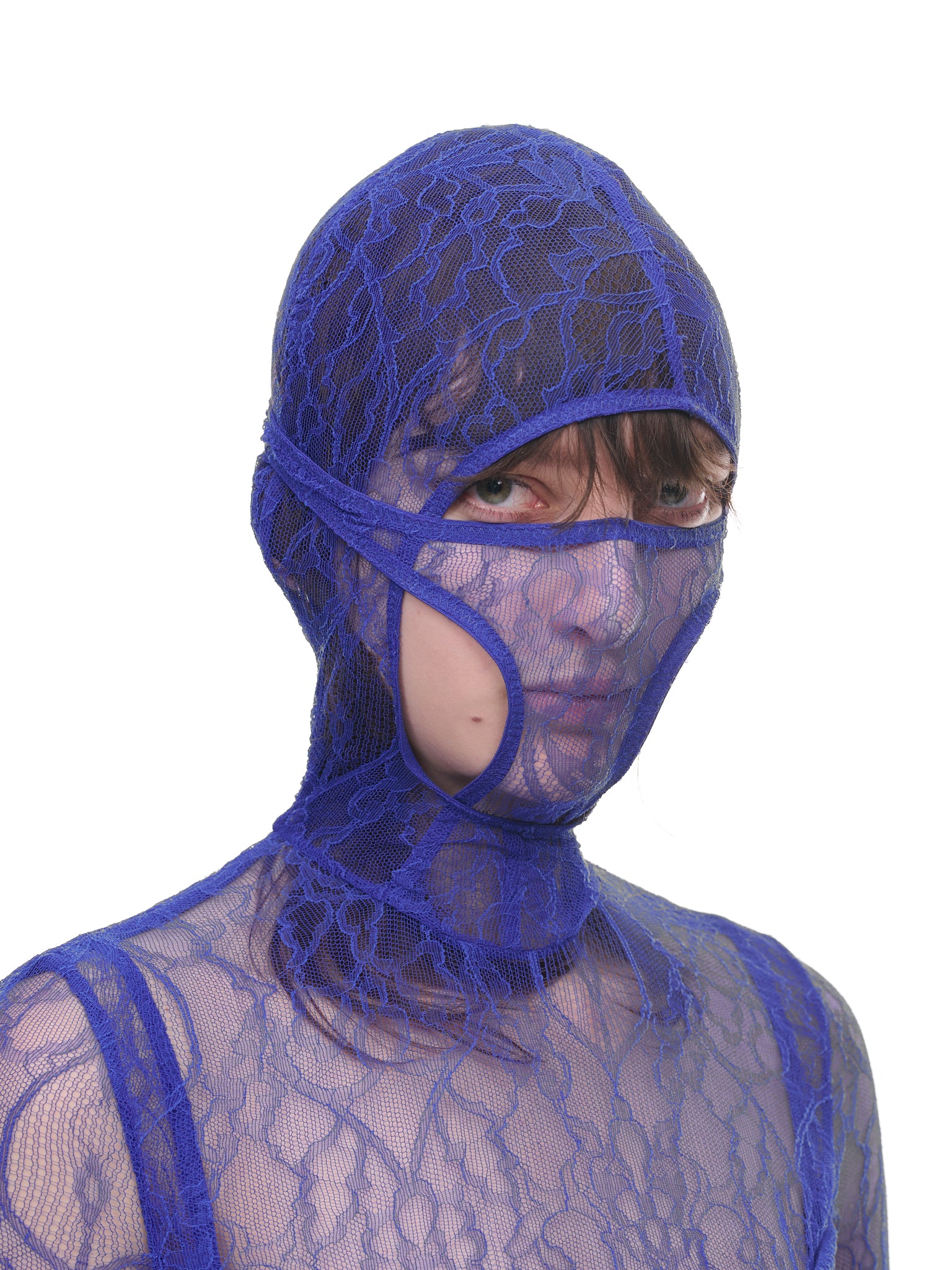 Visceral Lace Masked Bodysuit (A9873-BLUEPRINT)