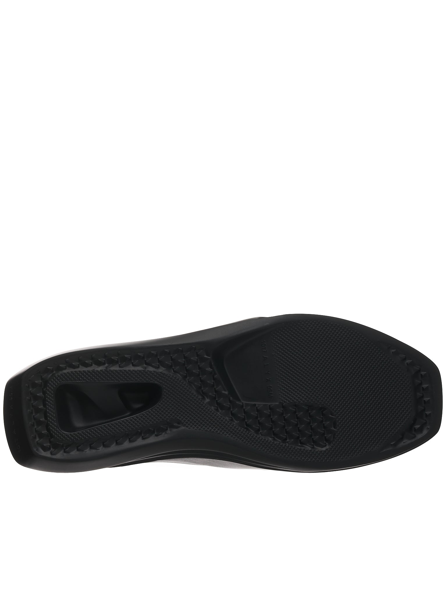 1017 Alyx 9SM Black Leather Mono-Slide | H. Lorenzo - bottom