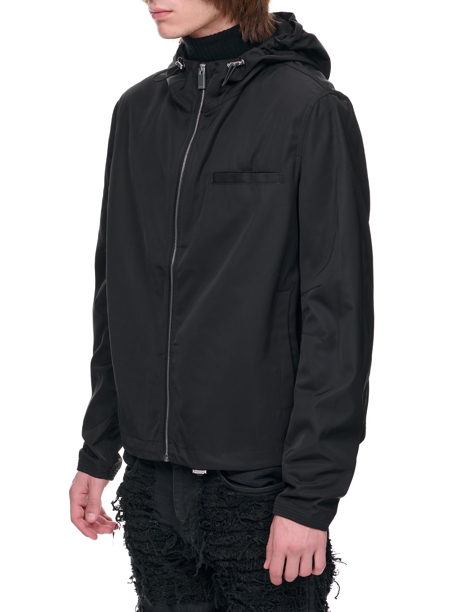 Windbreaker Jacket (AAUOU0195FA03-BLACK)