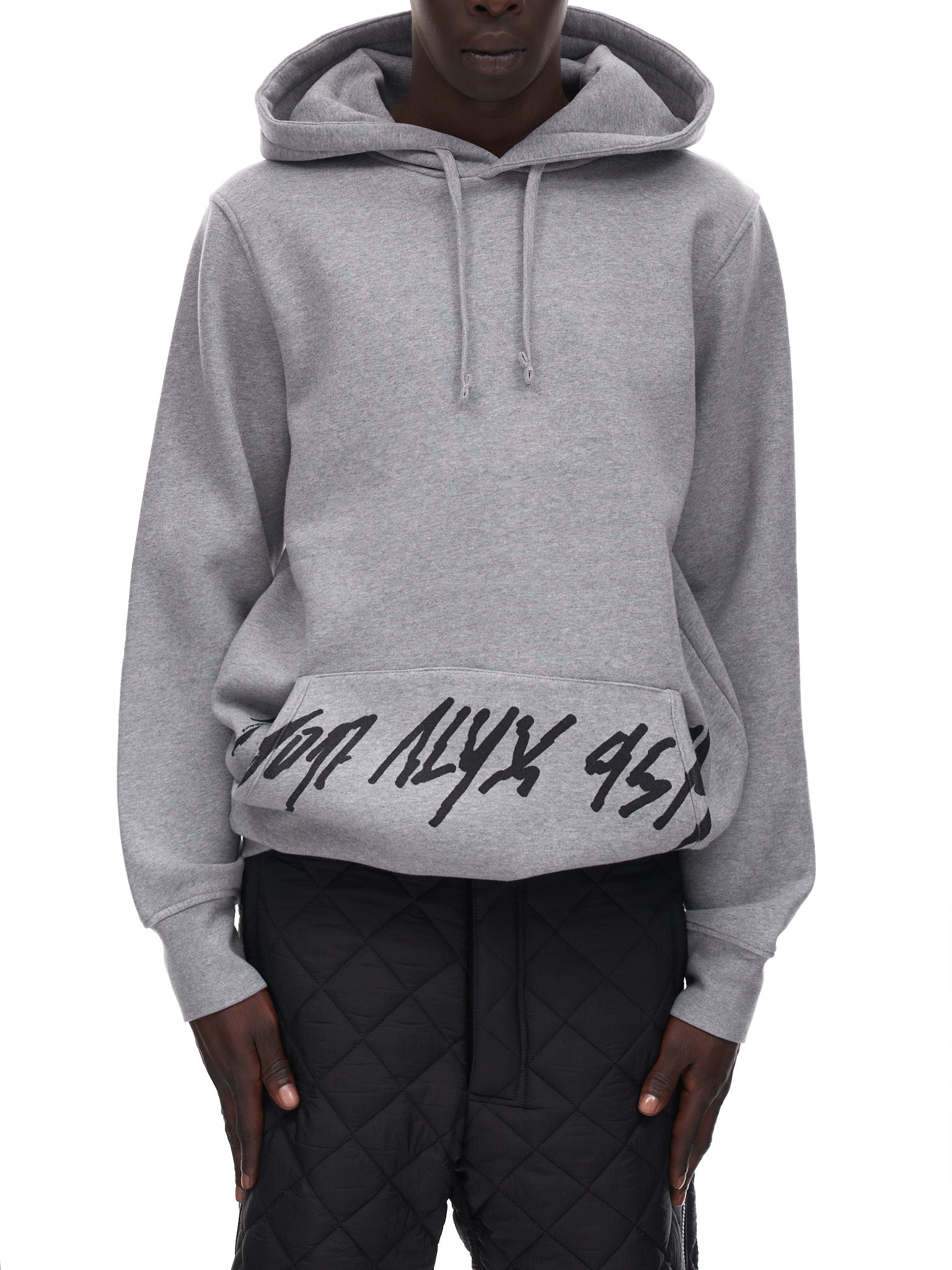 1017 Alyx 9SM Grey Hoodie | H.Lorenzo - front