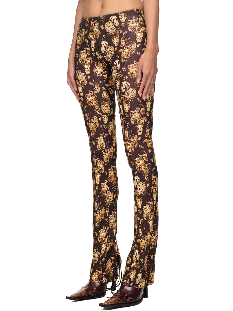 KNWLS Paisley Print Leggings | H.Lorenzo - side