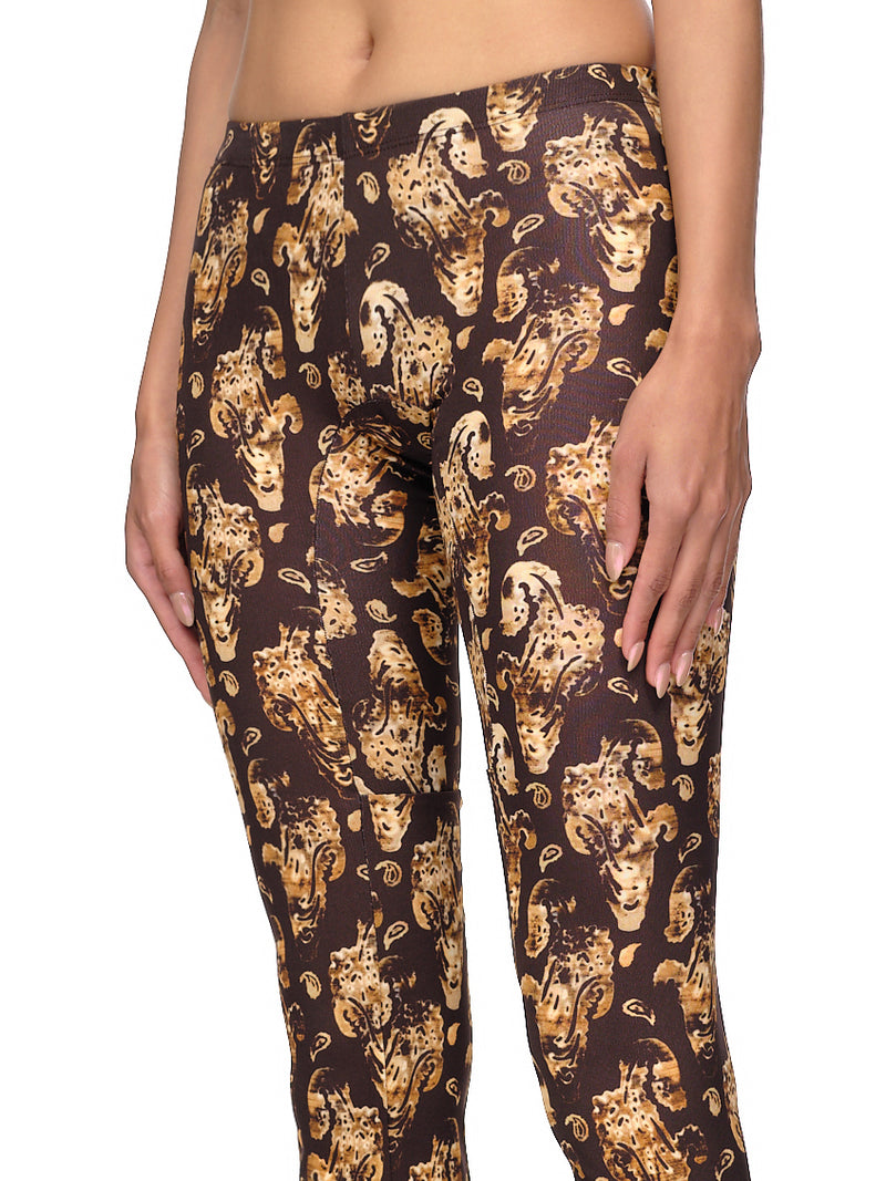 KNWLS Paisley Print Leggings | H.Lorenzo - detail 1