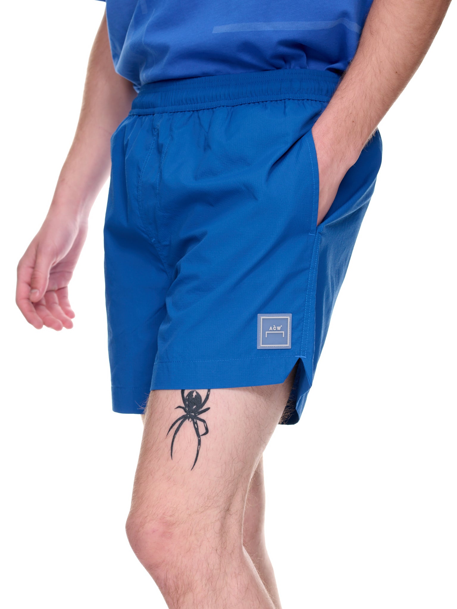 Essential Swim Shorts (ACWMSW002-VOLT-BLUE)