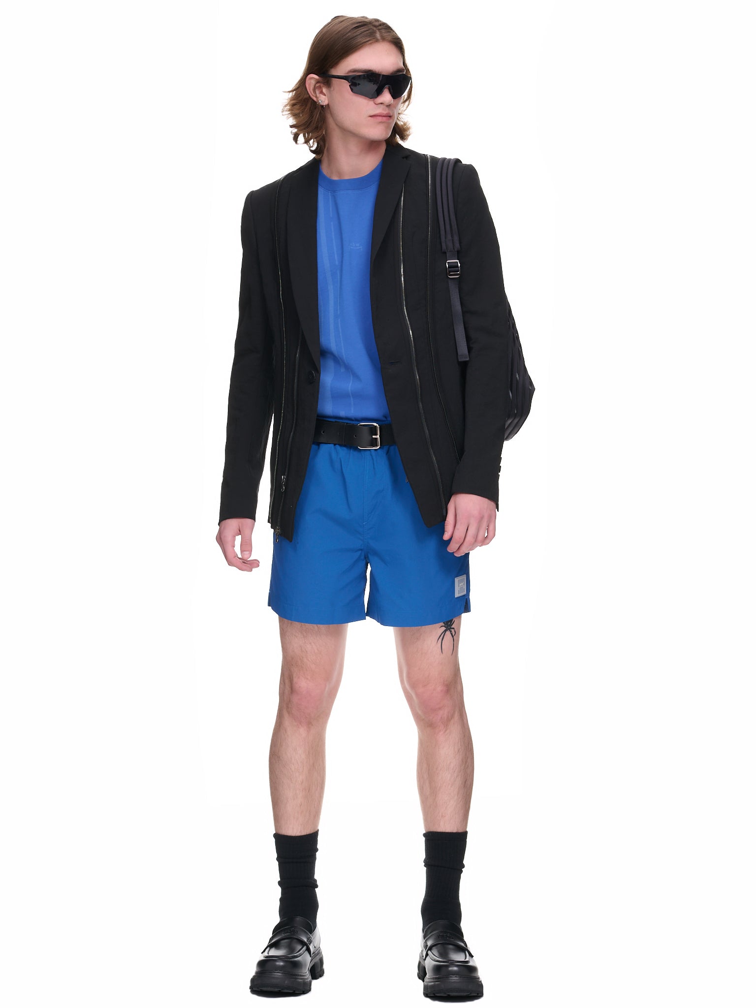 Essential Swim Shorts (ACWMSW002-VOLT-BLUE)