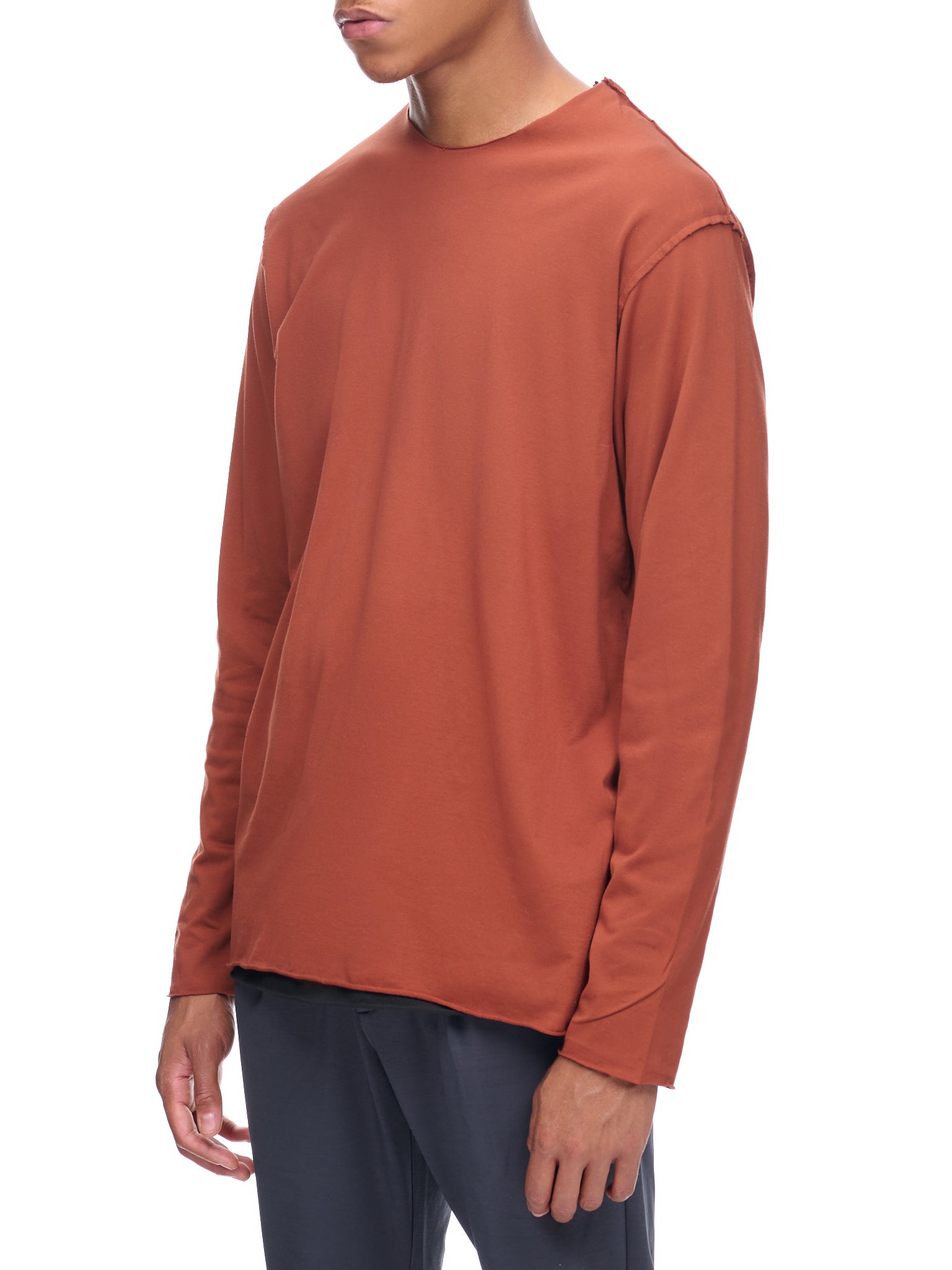 Layered Shirt (AJ22-048-D-ORANGE)