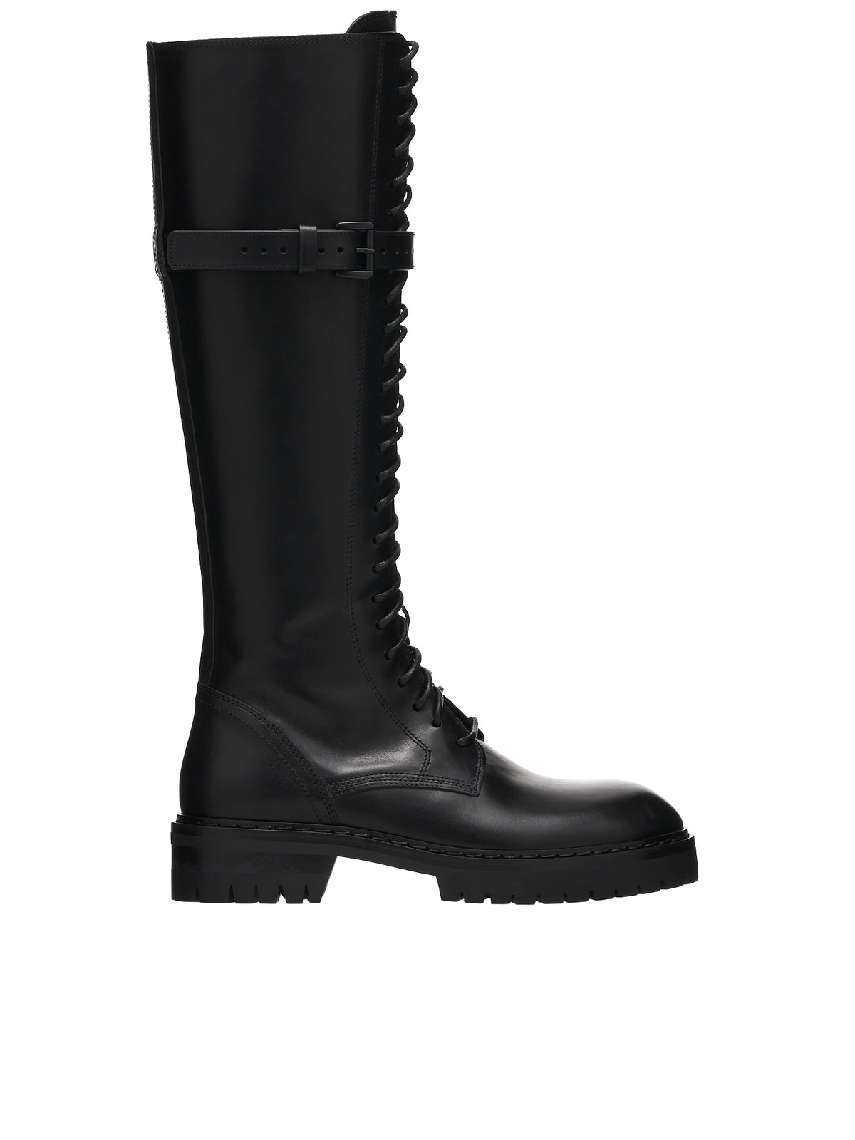 High Combat Boots (ALEC-099-BLACK)