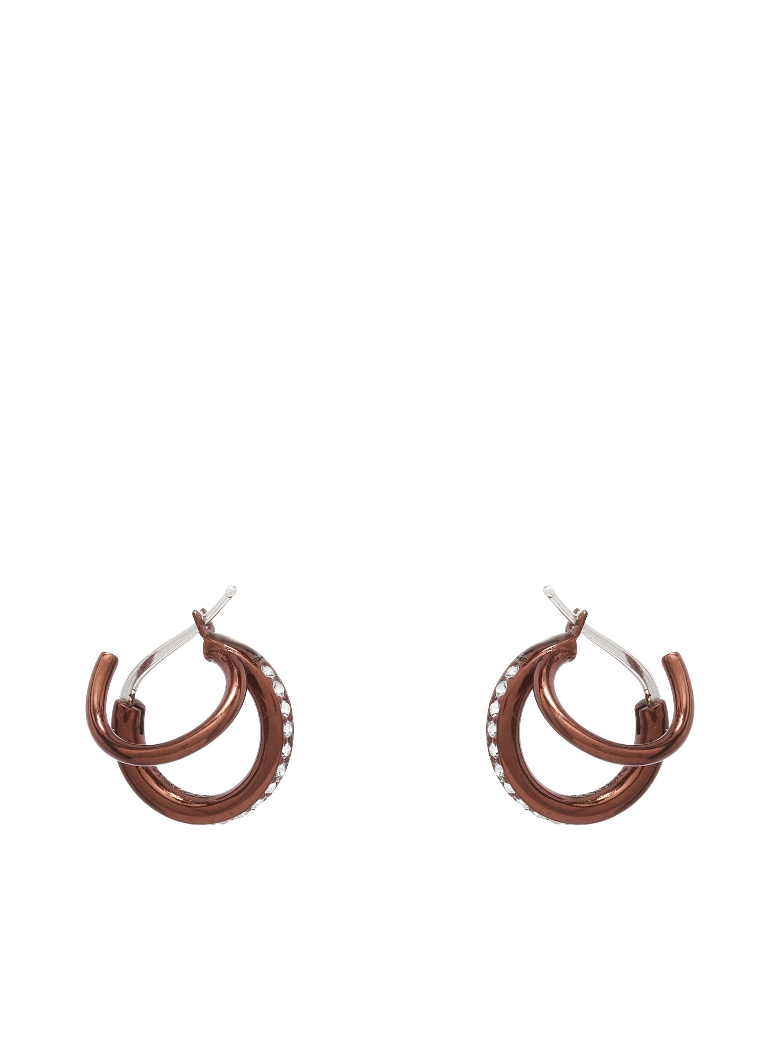 Mini Stellar Earrings (AO-183030-SIENA-BROWN-CHROME)