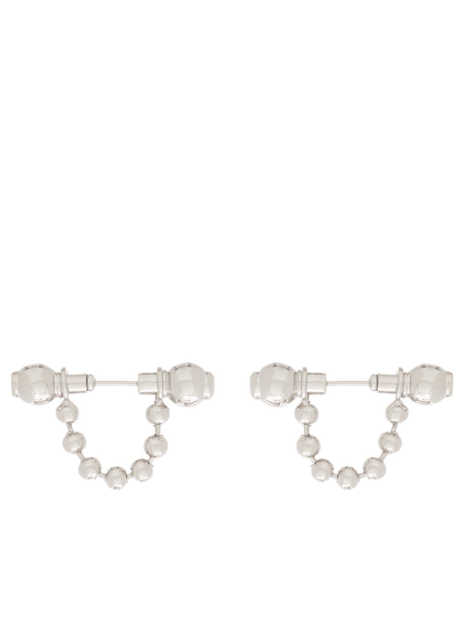 KNWLS Barbell Earrings | H.Lorenzo - front