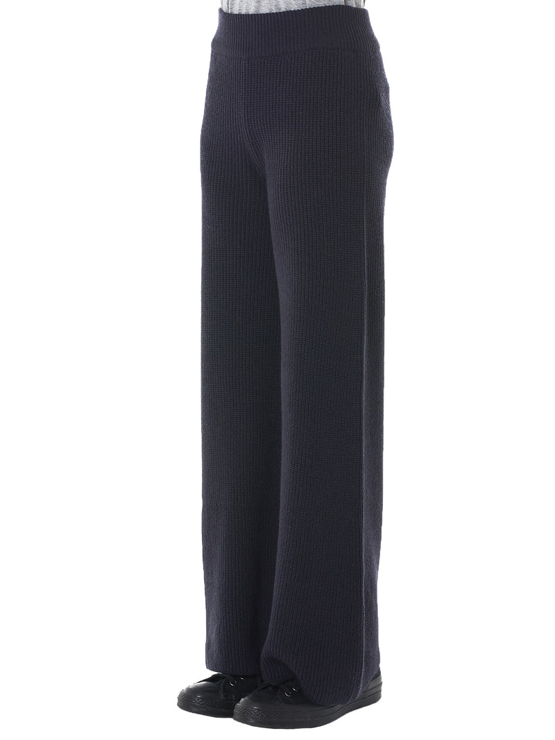 Cortina Cashmere Knit Pants (AW3KP001-ANTIQUE-INDIGO)