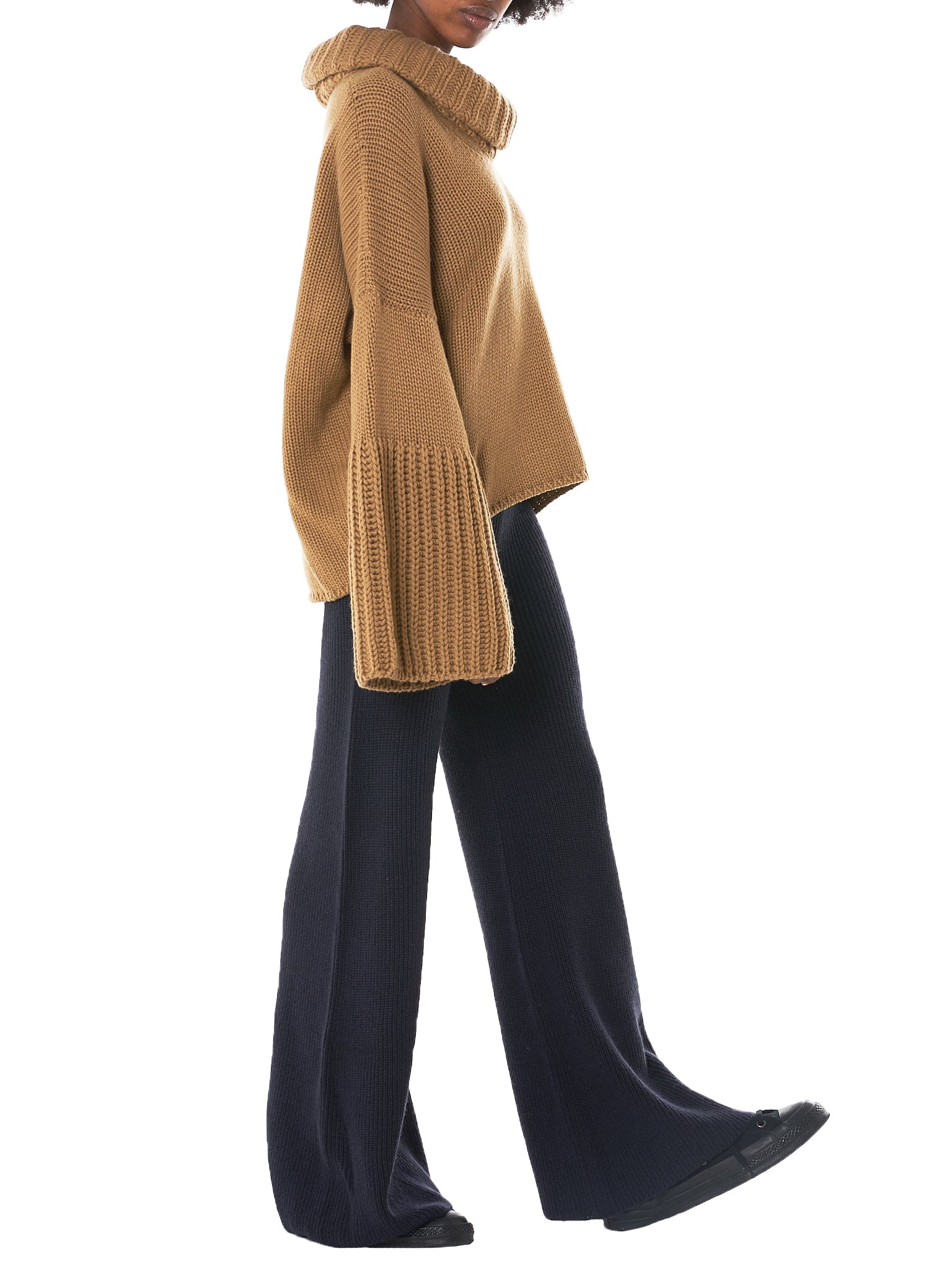 Courcheval Cashmere Turtleneck (AW3KS020-CAMEL)