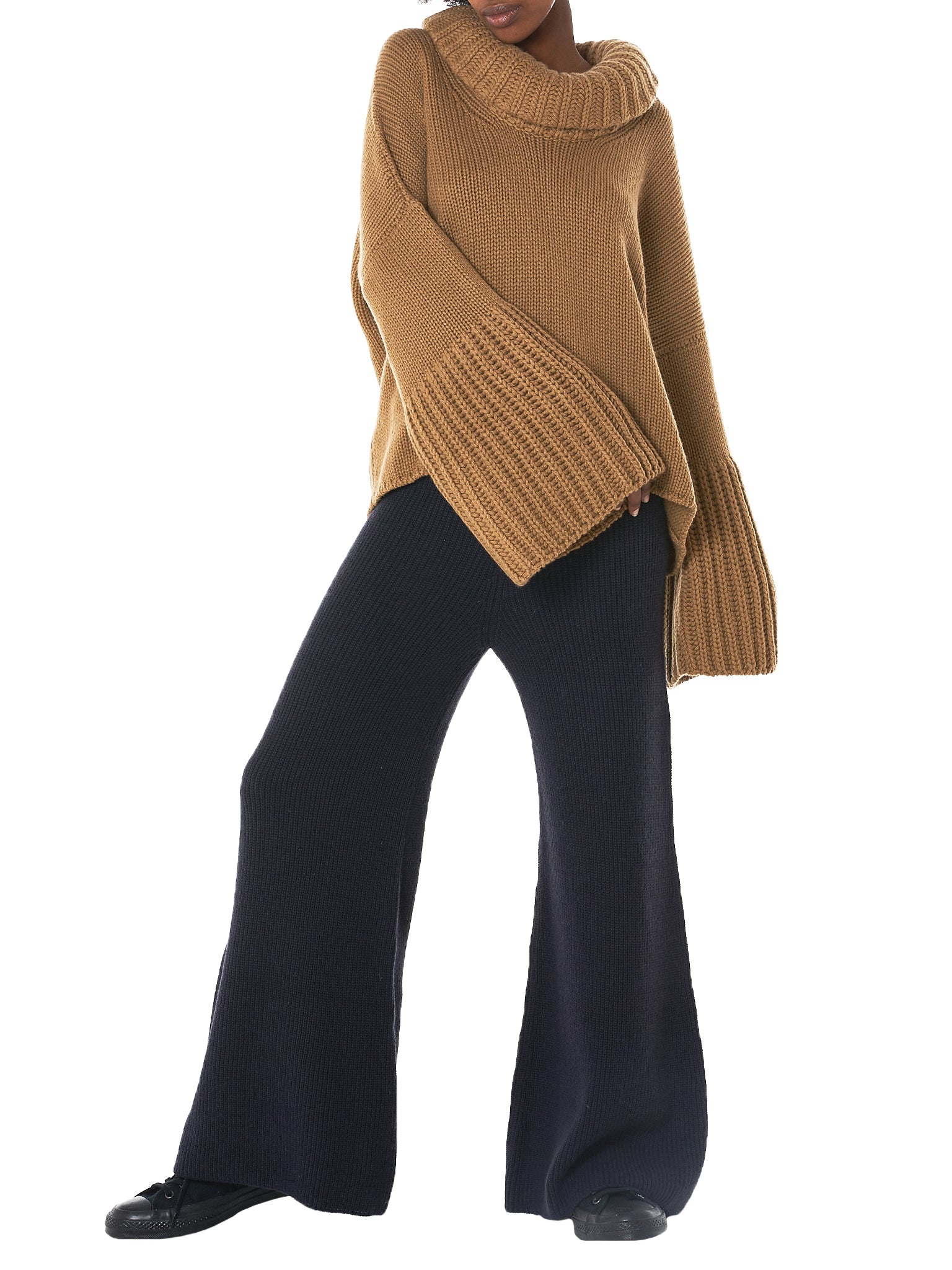 Courcheval Cashmere Turtleneck (AW3KS020-CAMEL)