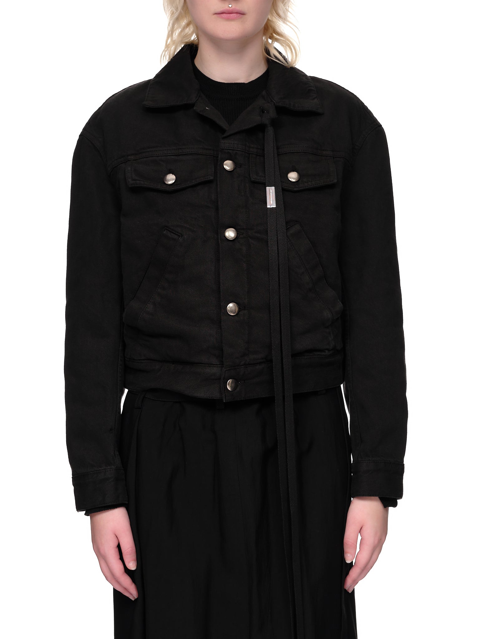 Ann Demeulemeester Denim Jacket | H.Lorenzo - front