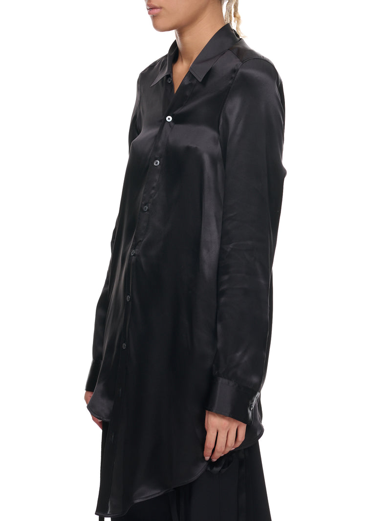 Wiviana Asymmetrical Shirt (B0010863-FA134-WIVINA-BLACK)