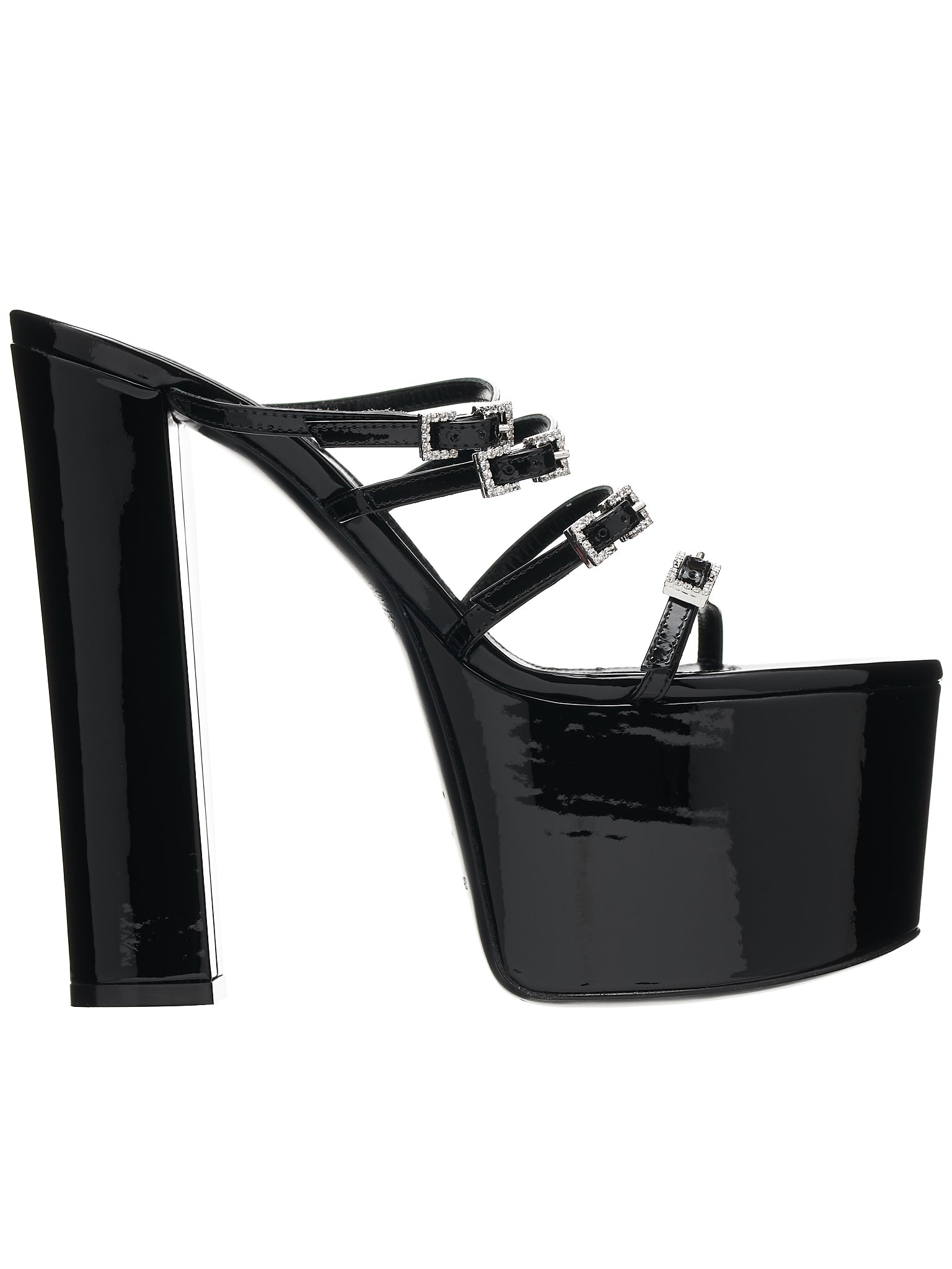 Buckle Sabot Heels (B03650-MVIV01-1000-111-BLACK)