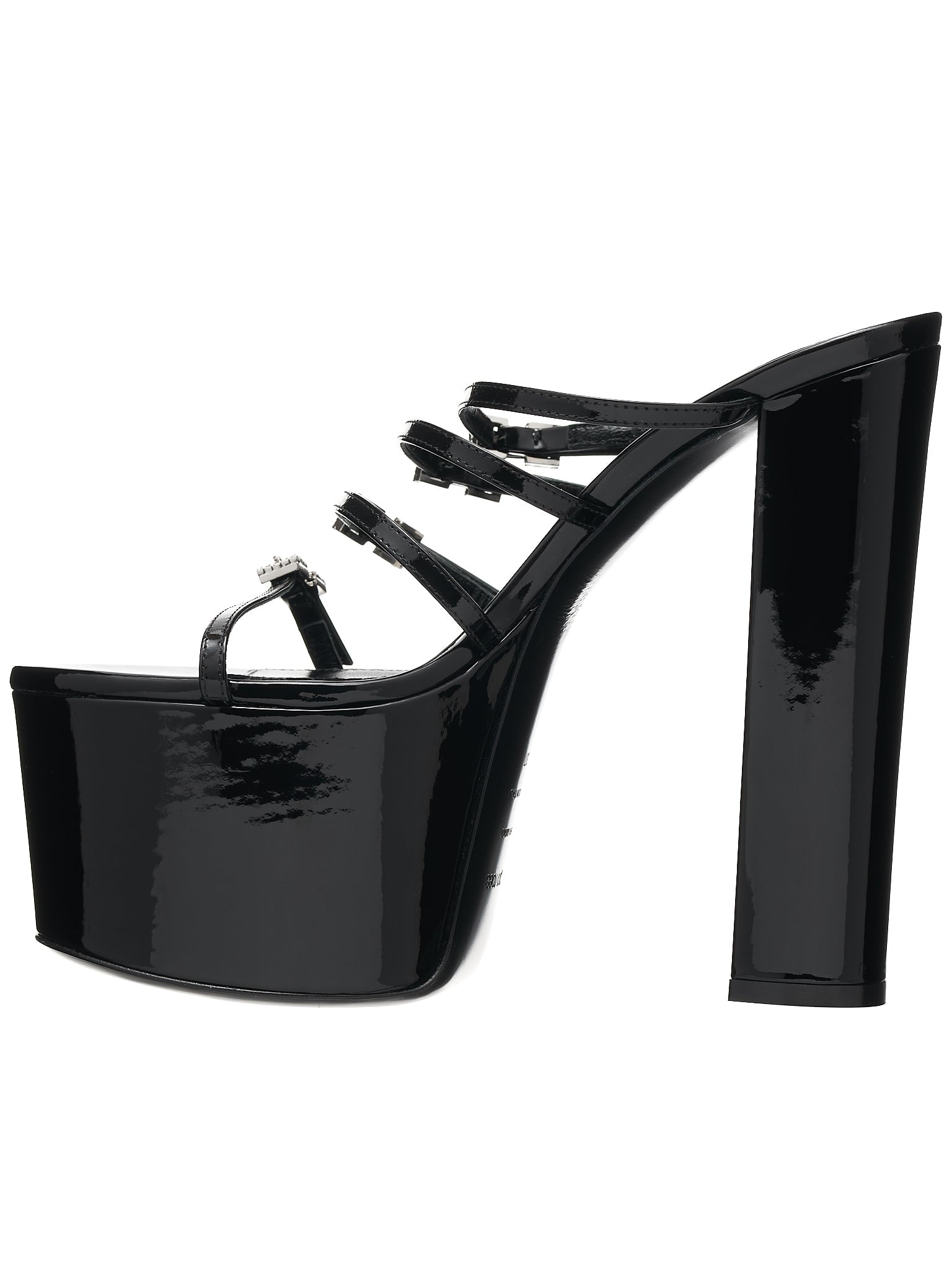 Buckle Sabot Heels (B03650-MVIV01-1000-111-BLACK)