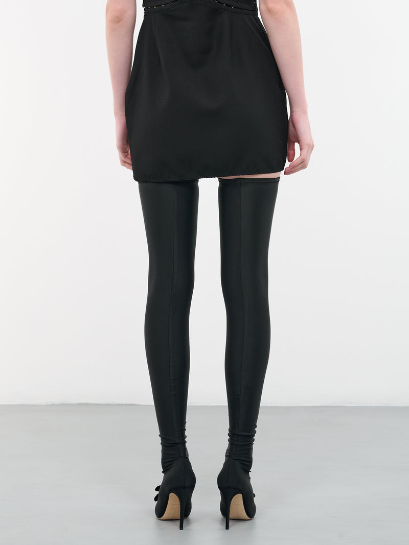 VICTORIA BECKHAM☆関税込☆ヘンリーアシンメトリーパネルドレス VICTORIA BECKHAM Cutout asymmetric stretch-jersey turtleneck
