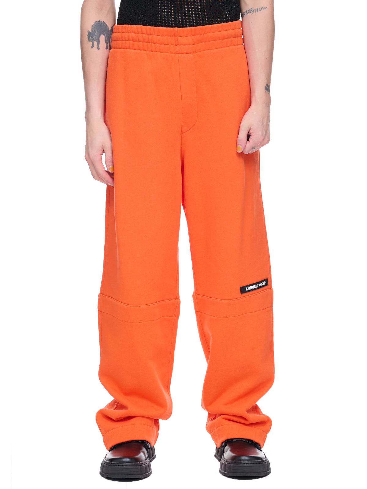 Kimono Sweatpants (BMCH012-FLE001-RED-ORANGE)