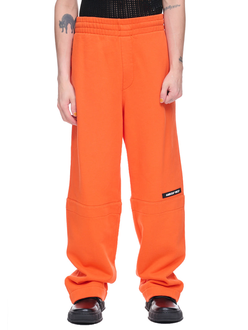 Kimono Sweatpants (BMCH012-FLE001-RED-ORANGE)