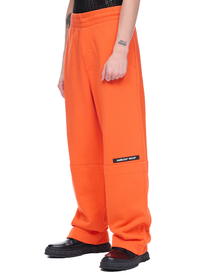 Kimono Sweatpants (BMCH012-FLE001-RED-ORANGE)