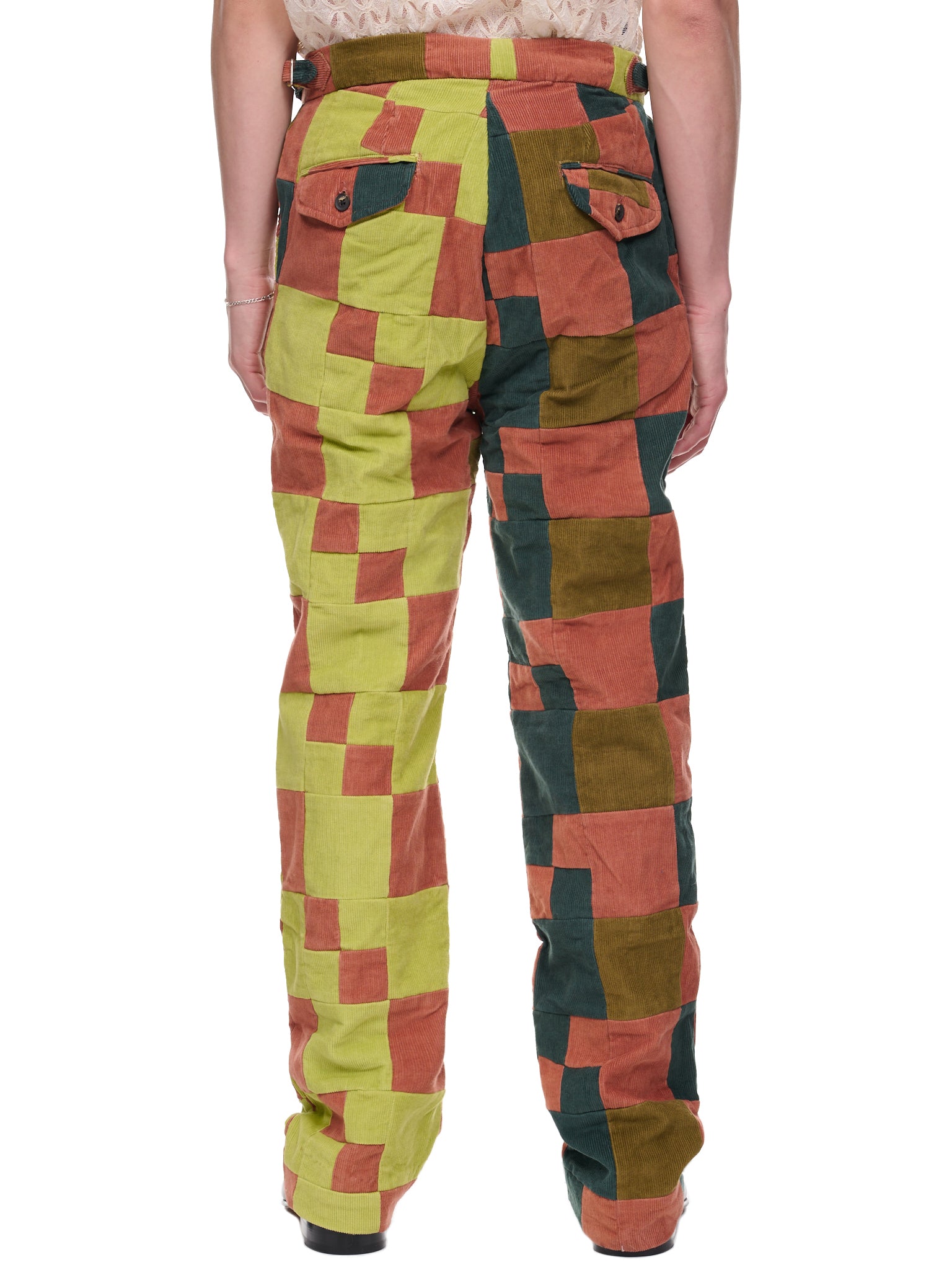 Corduroy Four Patch Trousers (BT013-MULTI)