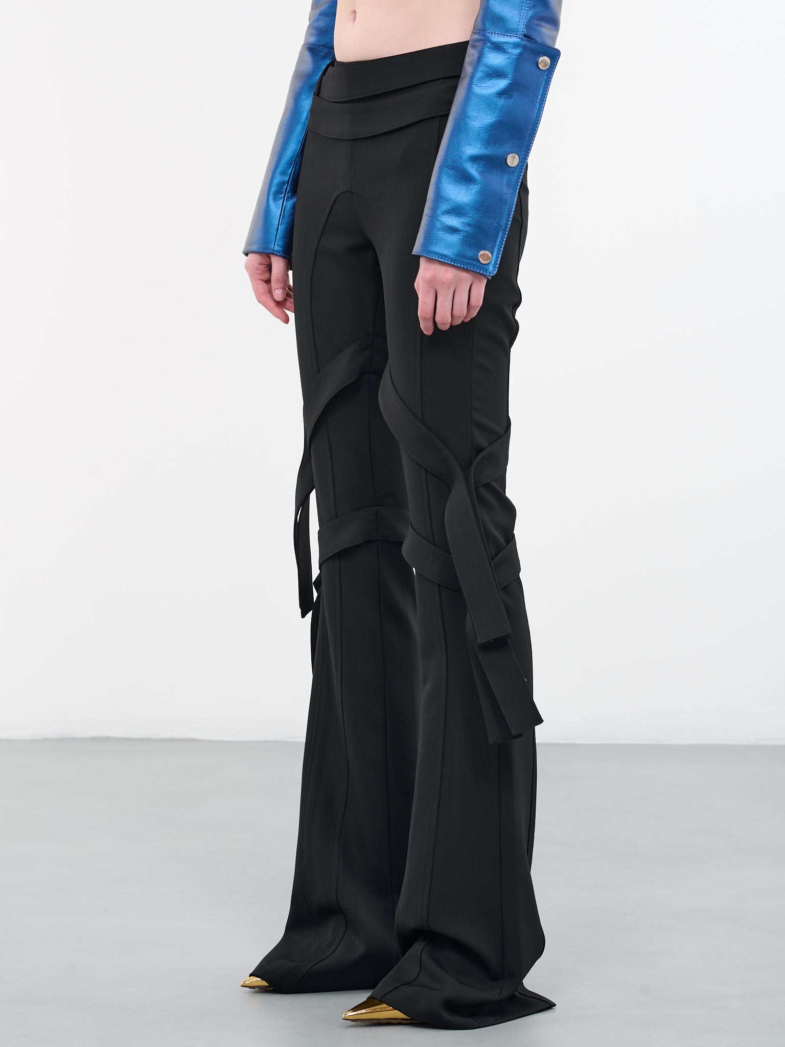 Double Waist Pants (BWCA042-FAB001-1000-TAP-SHOE)