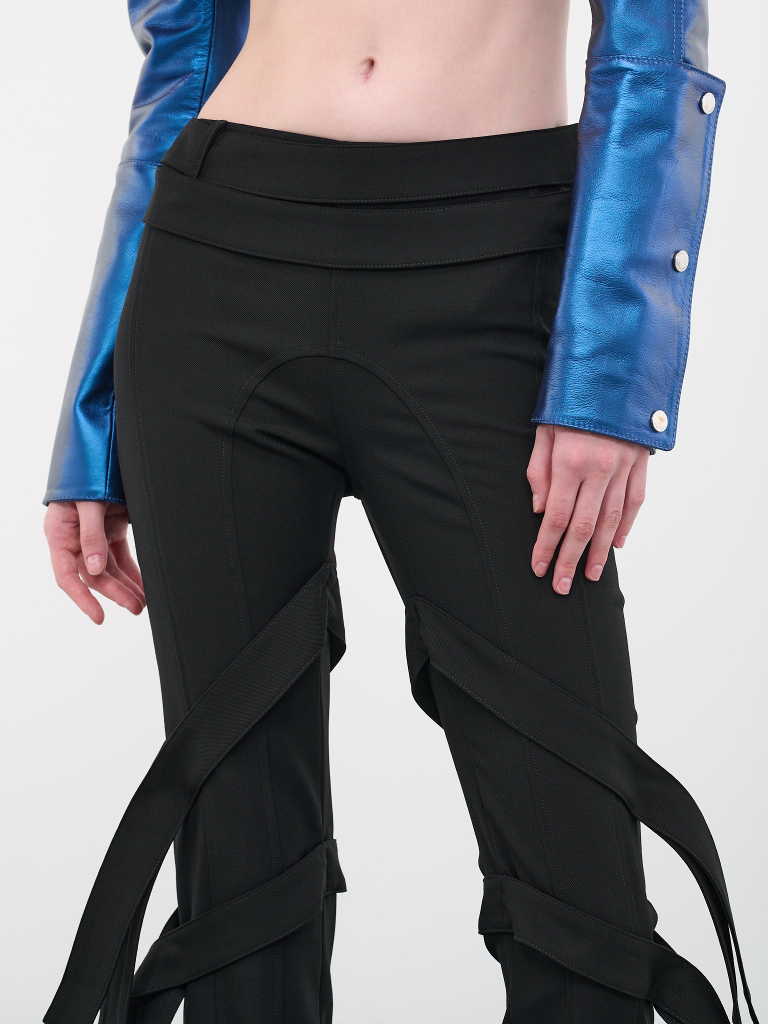 Double Waist Pants (BWCA042-FAB001-1000-TAP-SHOE)