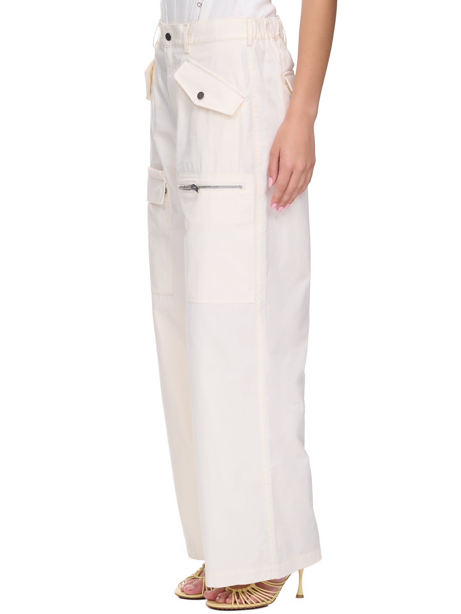Slouchy Pocket Pants (C2113R23-2002-IVORY)