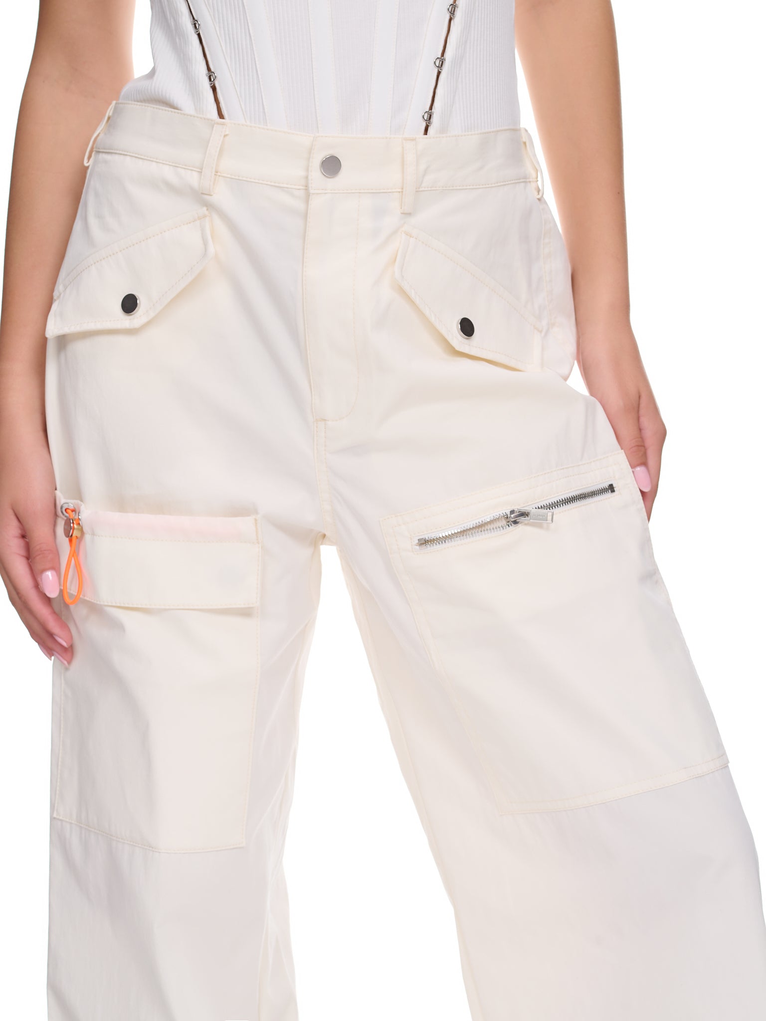 Slouchy Pocket Pants (C2113R23-2002-IVORY)
