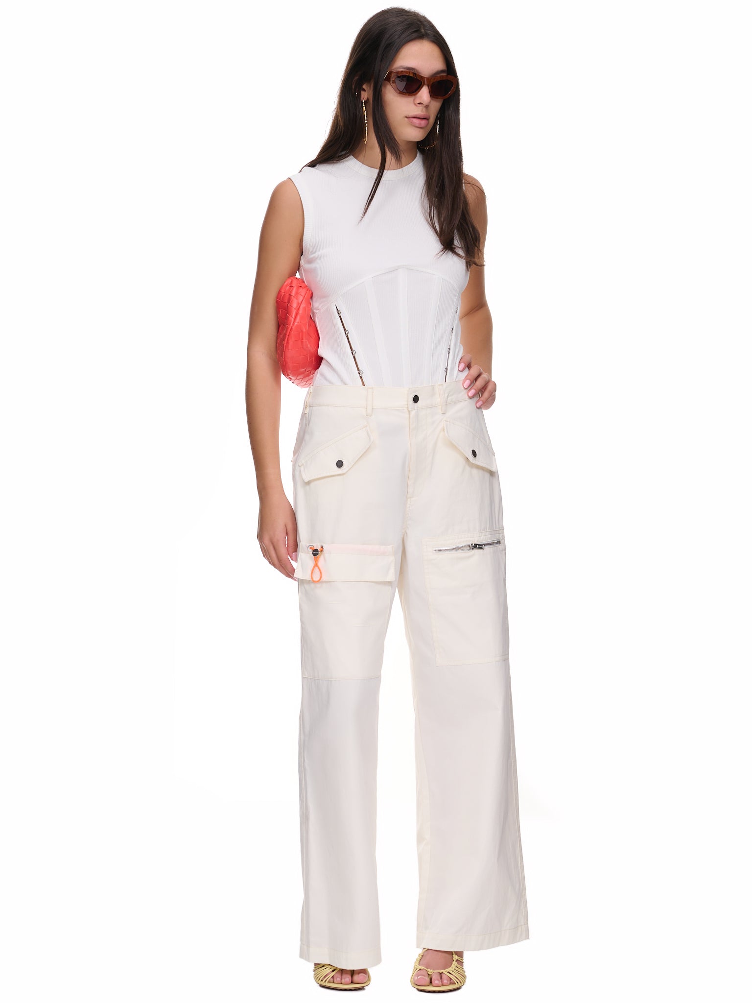 Slouchy Pocket Pants (C2113R23-2002-IVORY)