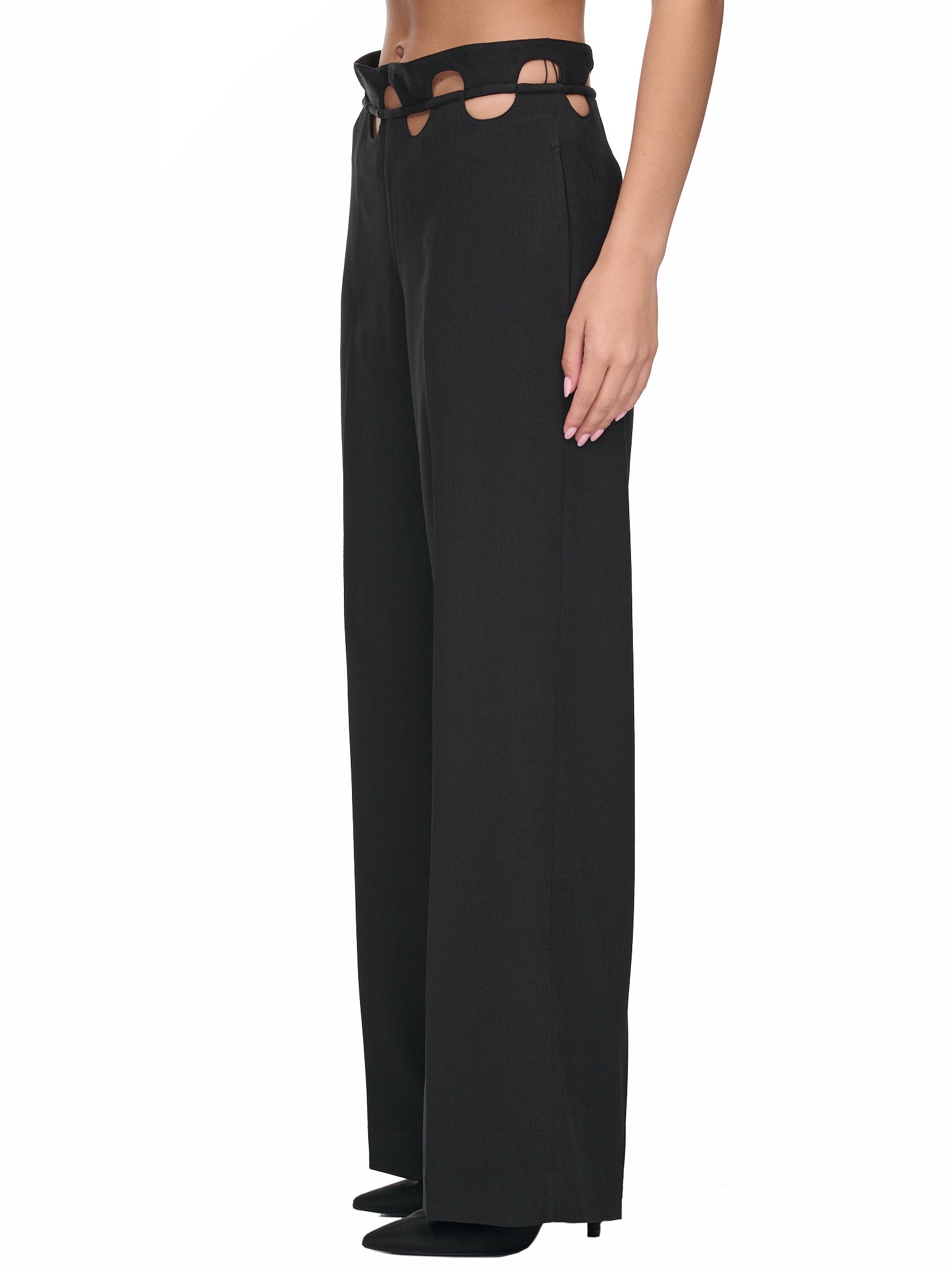 Hinge Seam Trousers (C2112R23-BLACK)