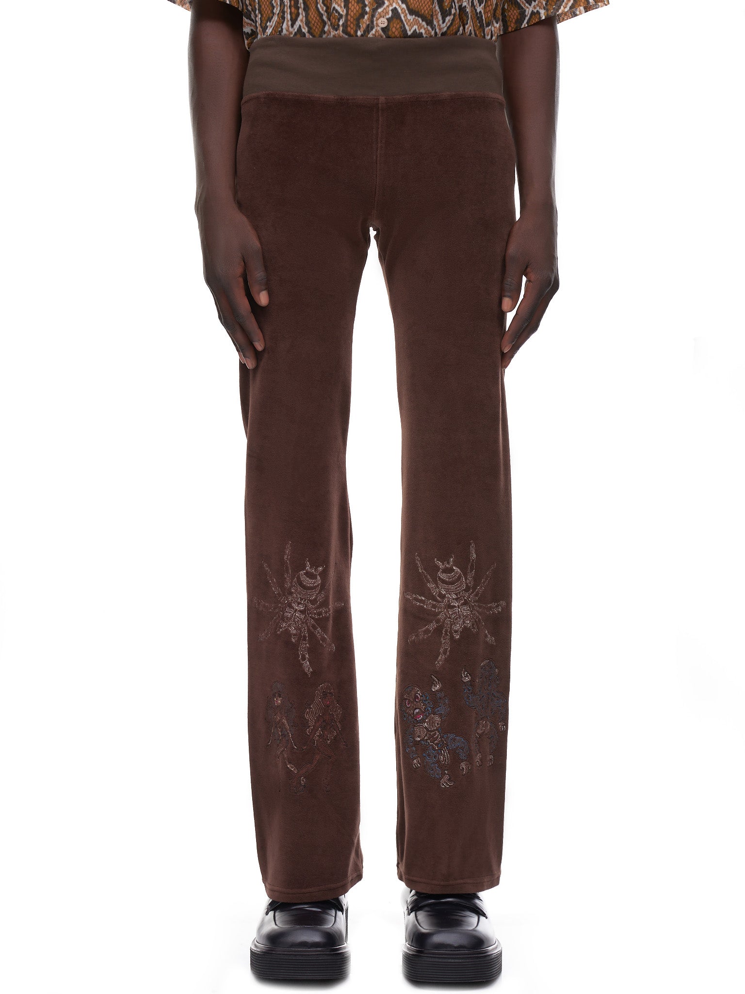 Bernard Willhelm Fleece Lounge Trousers | H. Lorenzo - front