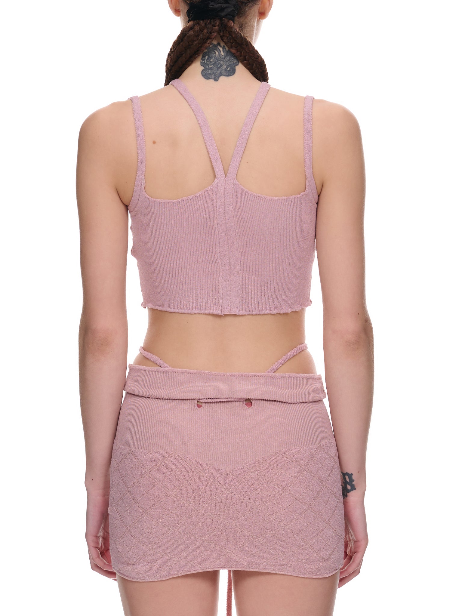 KNWLS Cali Knit Bralette | H.Lorenzo - back