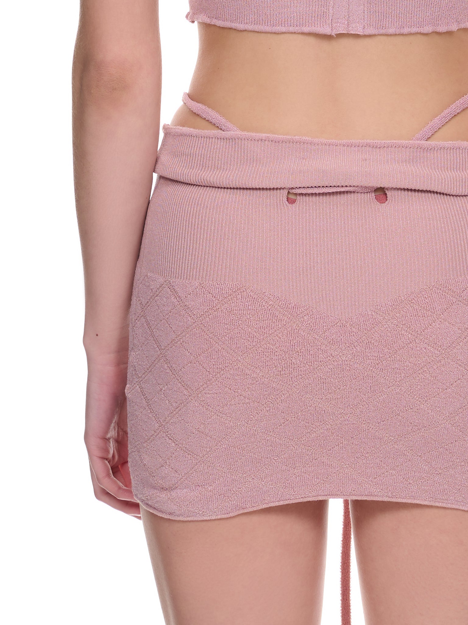 KNWLS Cali Knit Skirt | H.Lorenzo - detail 2