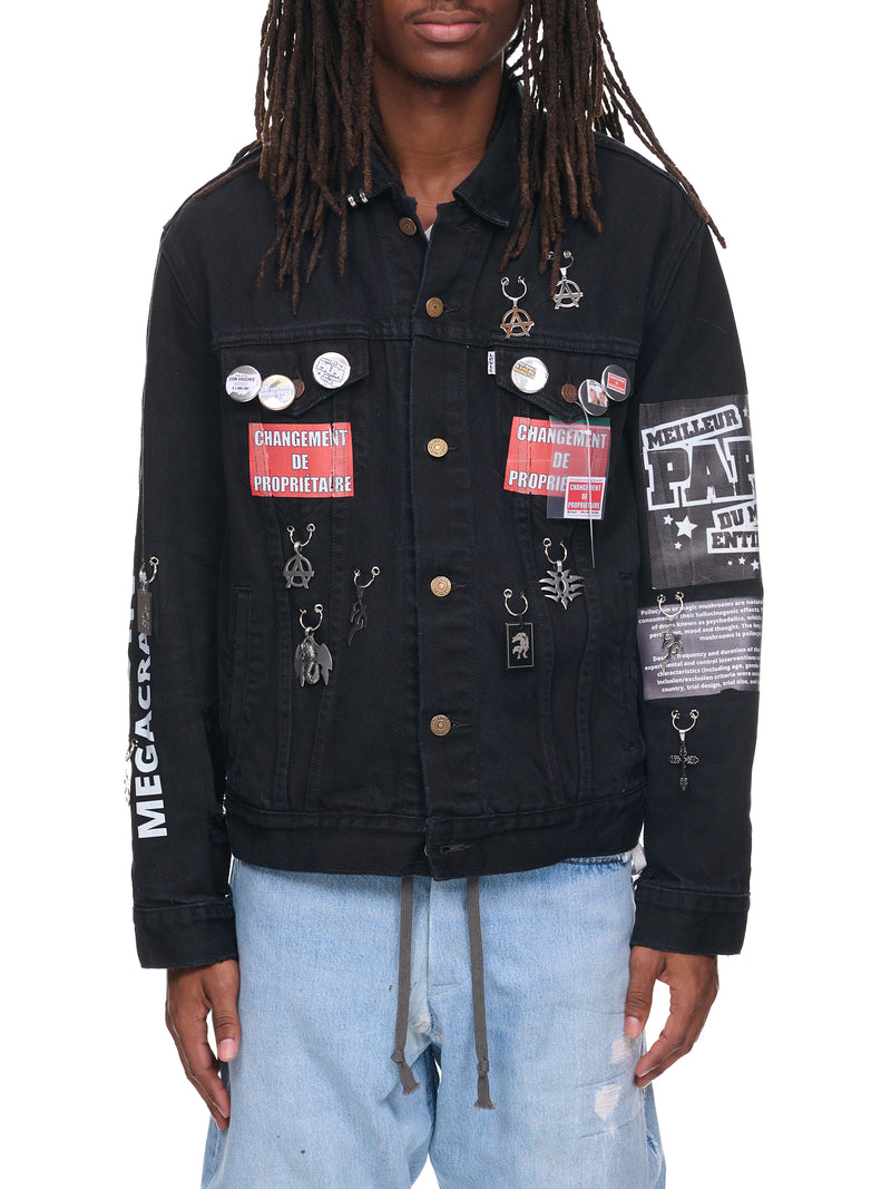 Cash Hurricane Denim Jacket (CASH-HURRICANE-BLACK)