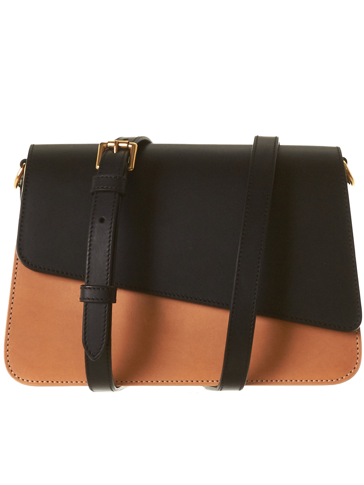 Celeste Bag (CELESTE-BLACK-NATURAL) - H. Lorenzo