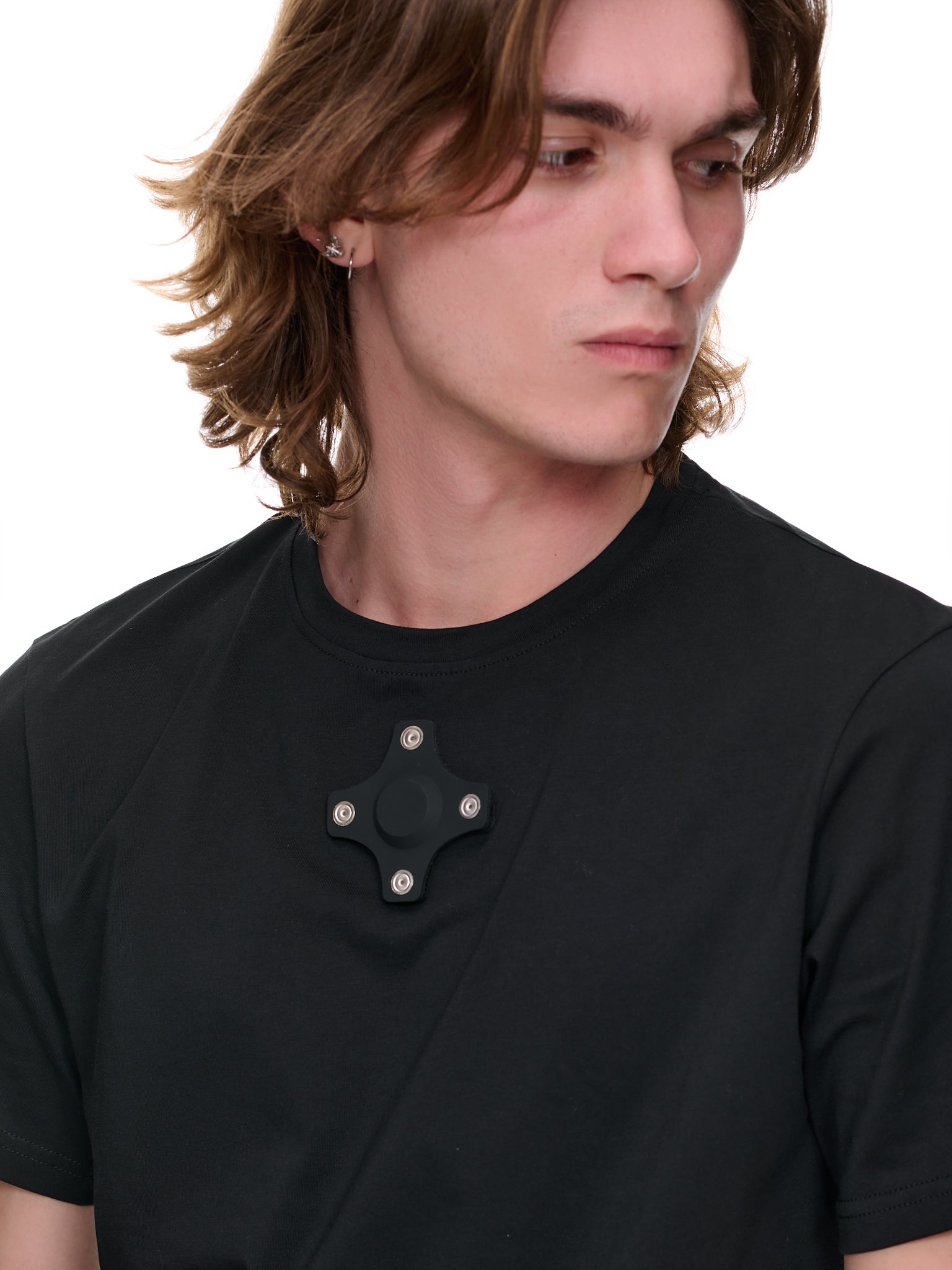 Round T-Shirt (CG-CJETSS13-BLACK)