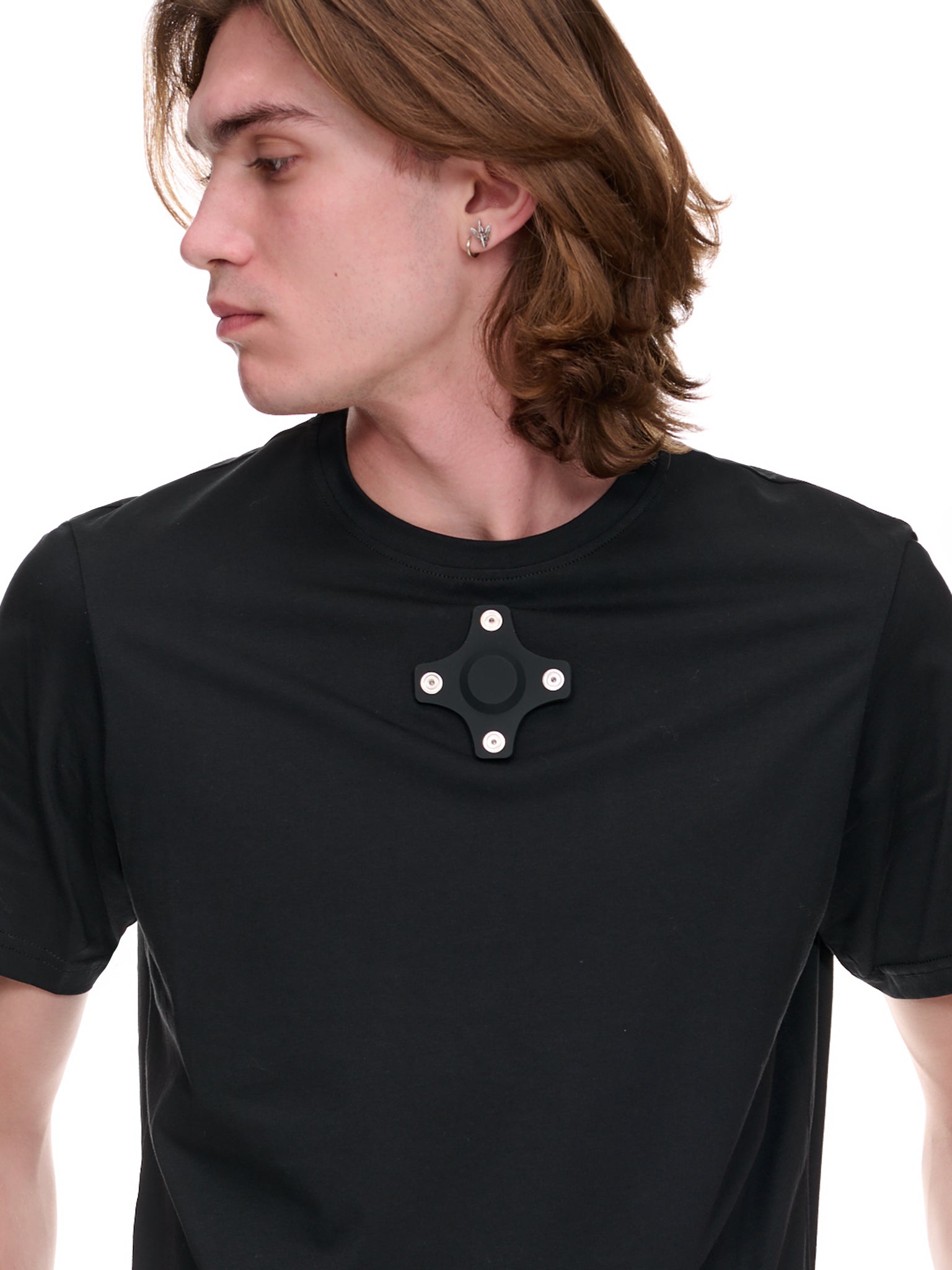Round T-Shirt (CG-CJETSS13-BLACK)