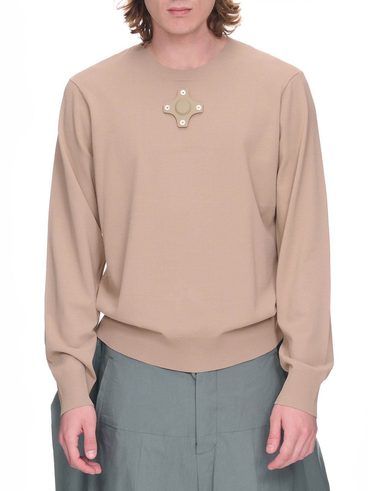 Round Jumper (CG-CKNJU28-BEIGE)