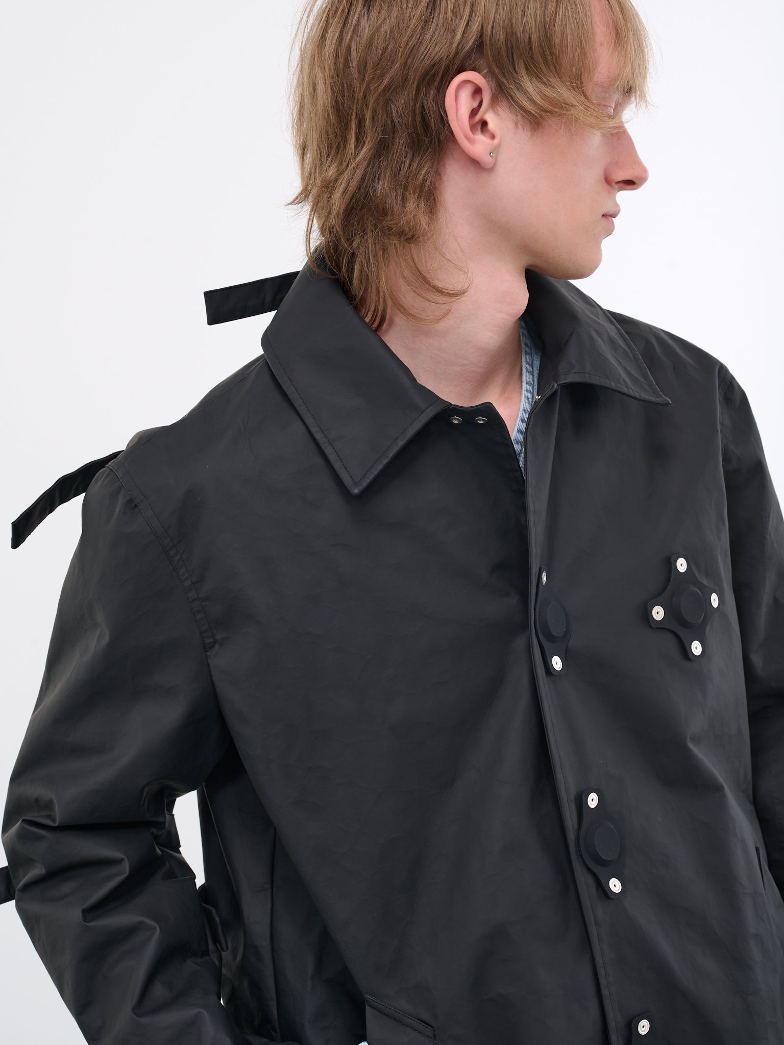 Tab Coat (CG-CWOLCO06-BLACK)