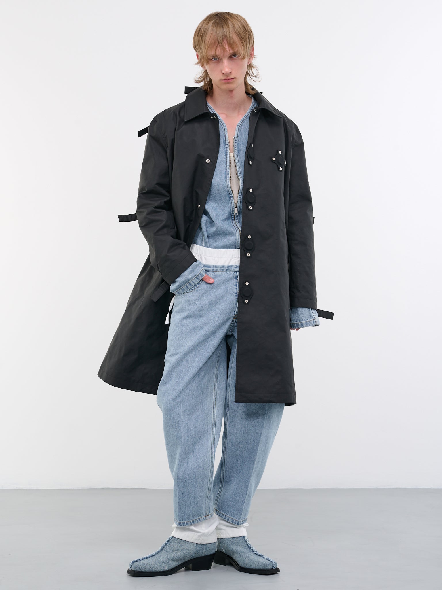 Tab Coat (CG-CWOLCO06-BLACK)
