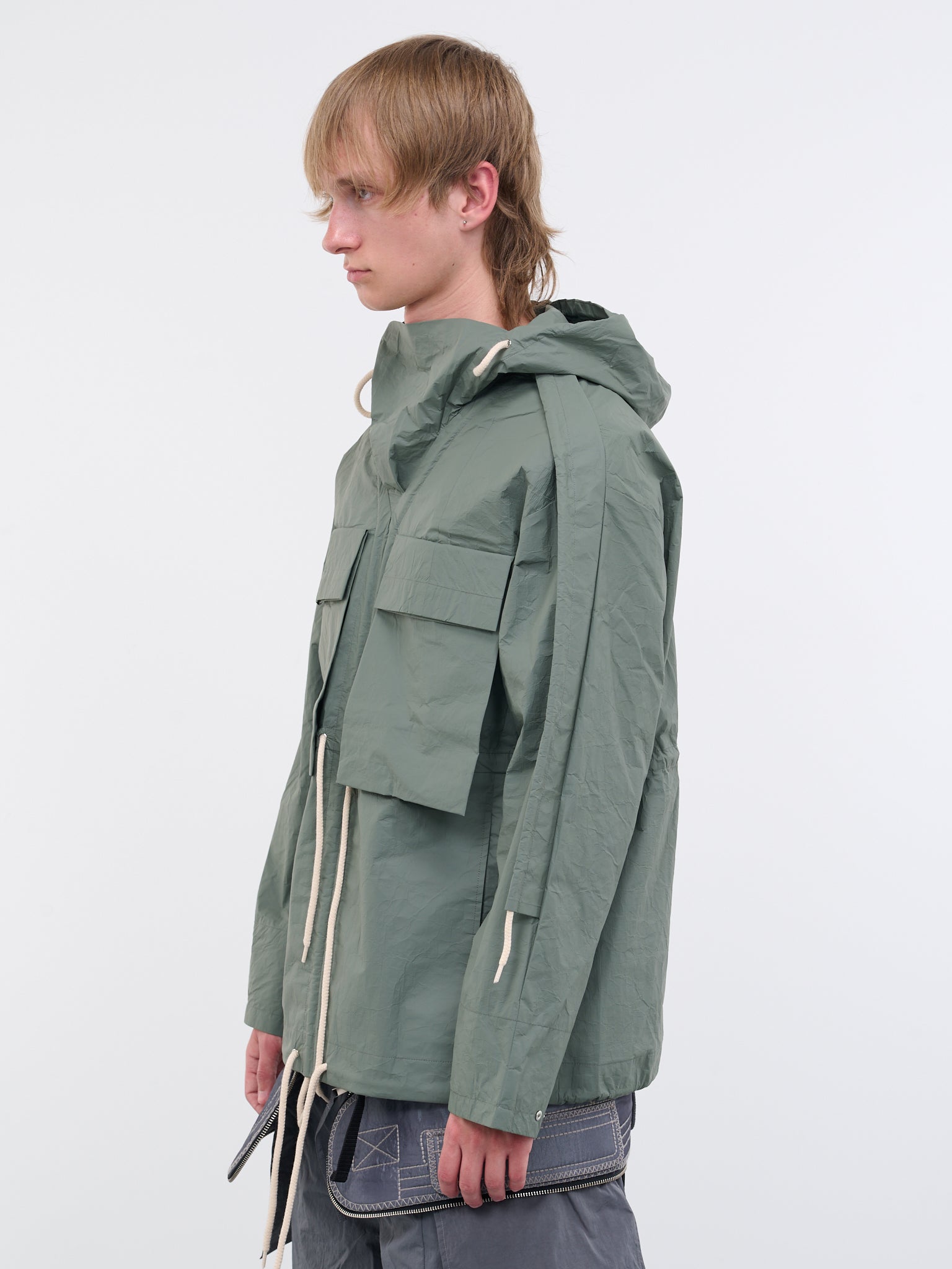 Drawstring Jacket (CG-CWOSHI23-GREEN)