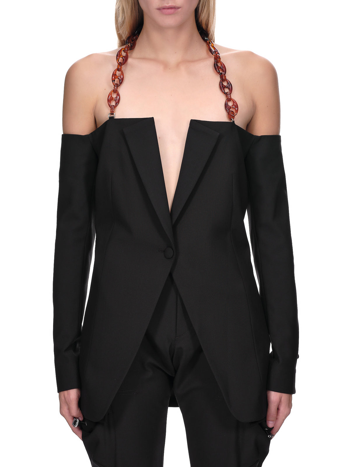 Coperni Chain Detail Blazer | H.Lorenzo - front