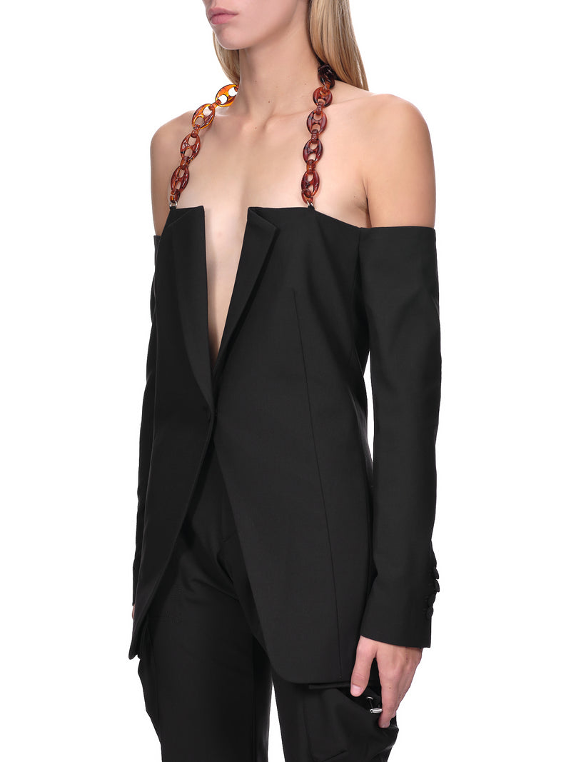 Coperni Chain Detail Blazer | H.Lorenzo - side