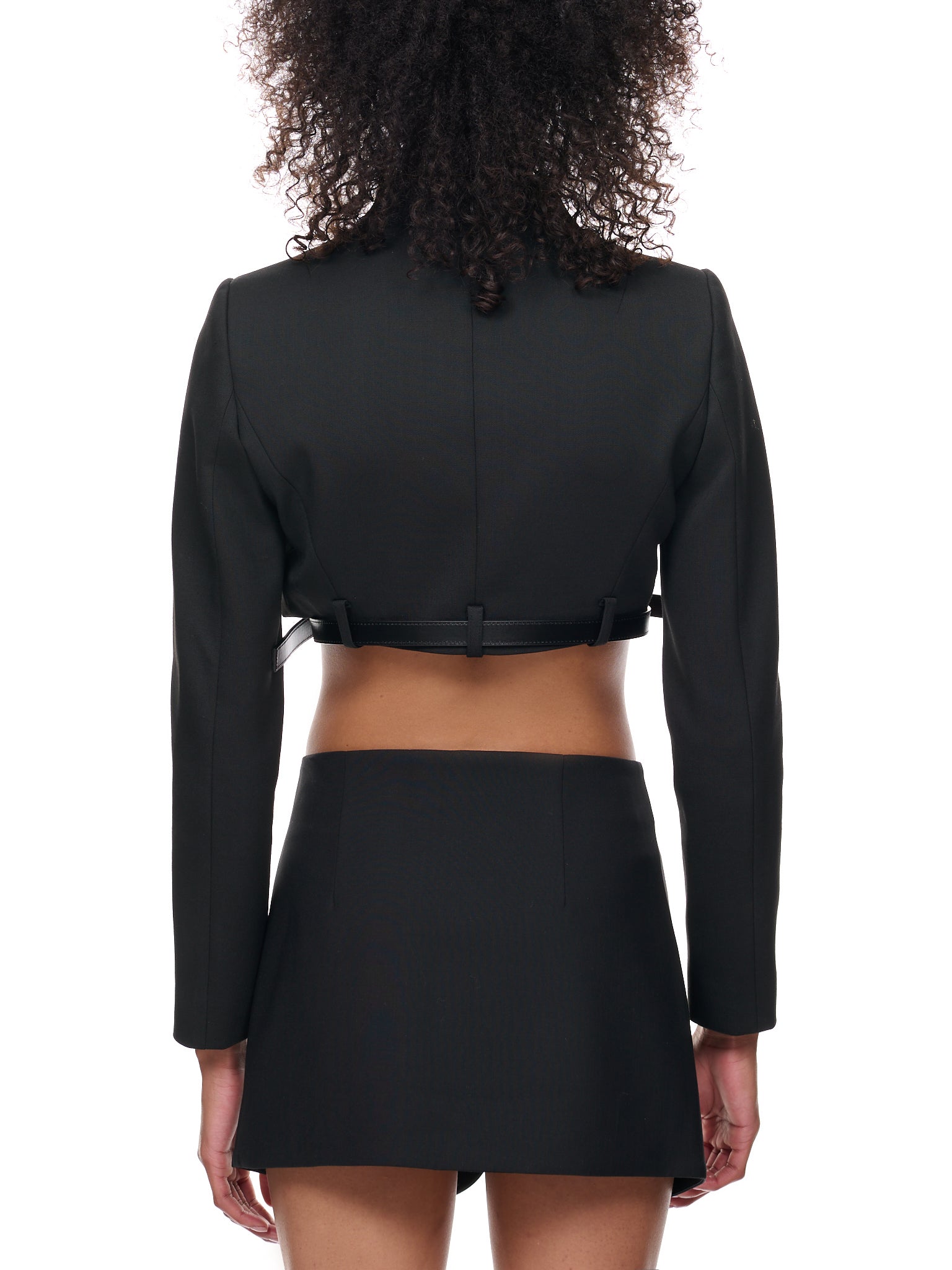 Tailored Mini Skirt (COPJ24106-BLACK)