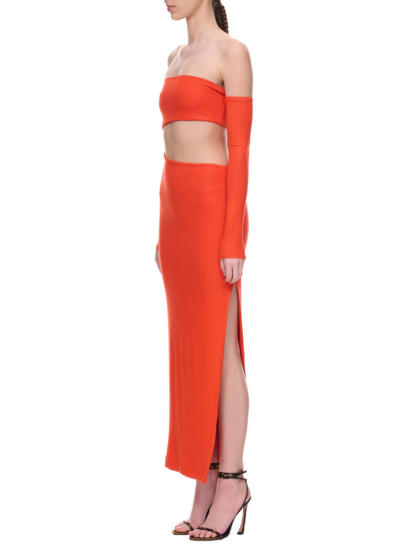 LAMA JOUNI Cut-Out Dress | H.Lorenzo - side