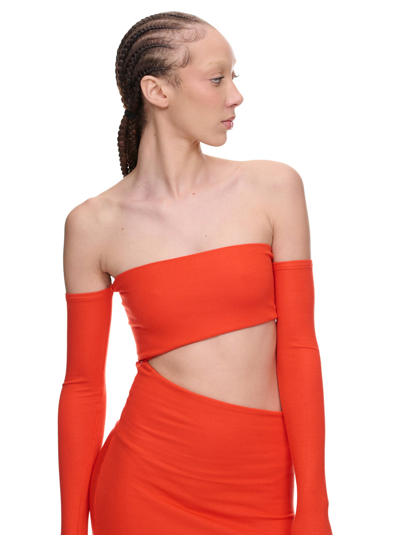 LAMA JOUNI Cut-Out Dress | H.Lorenzo - detail 1