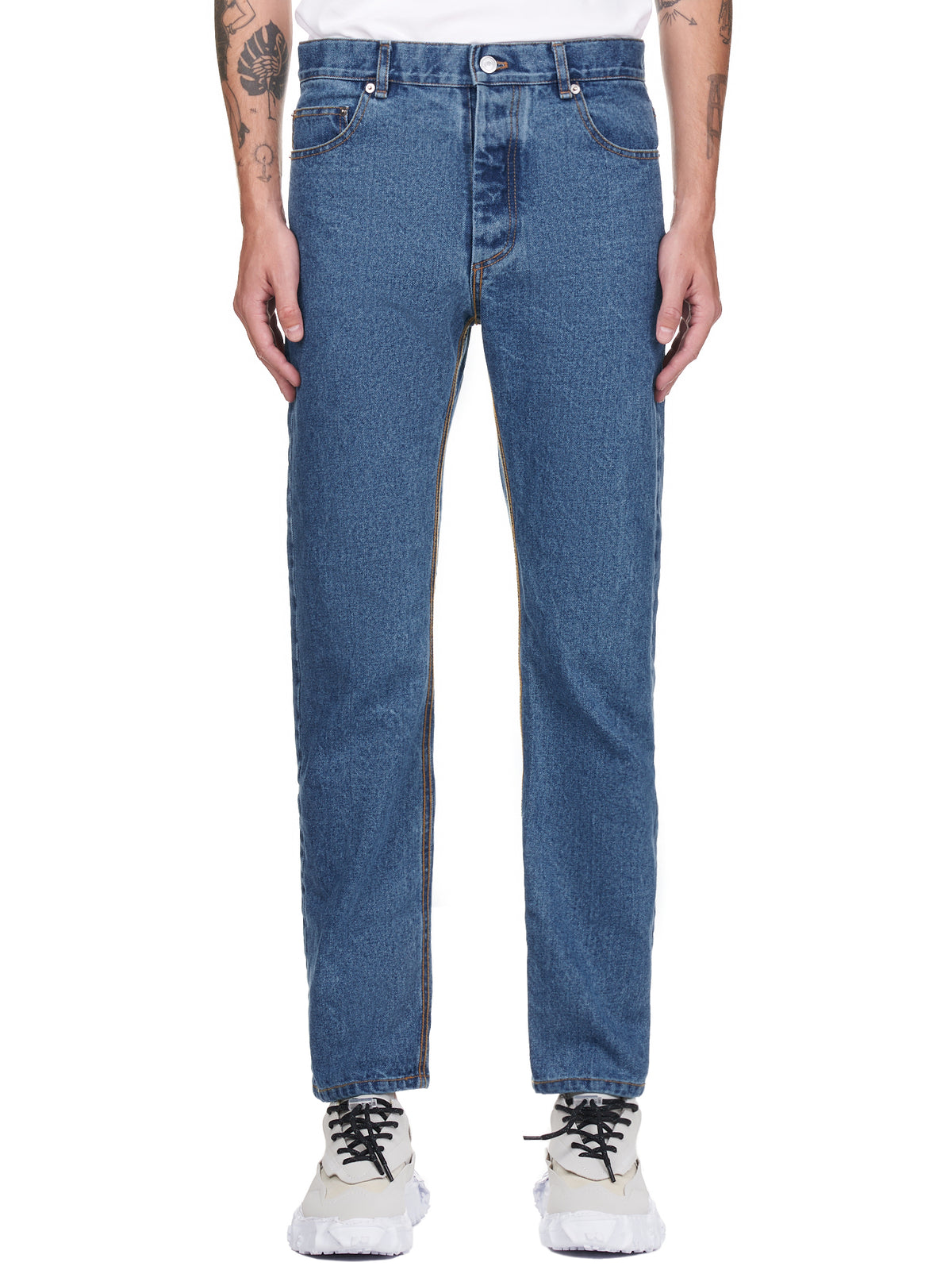Kanghyuk Dual Drawcord Jeans | H. Lorenzo - front