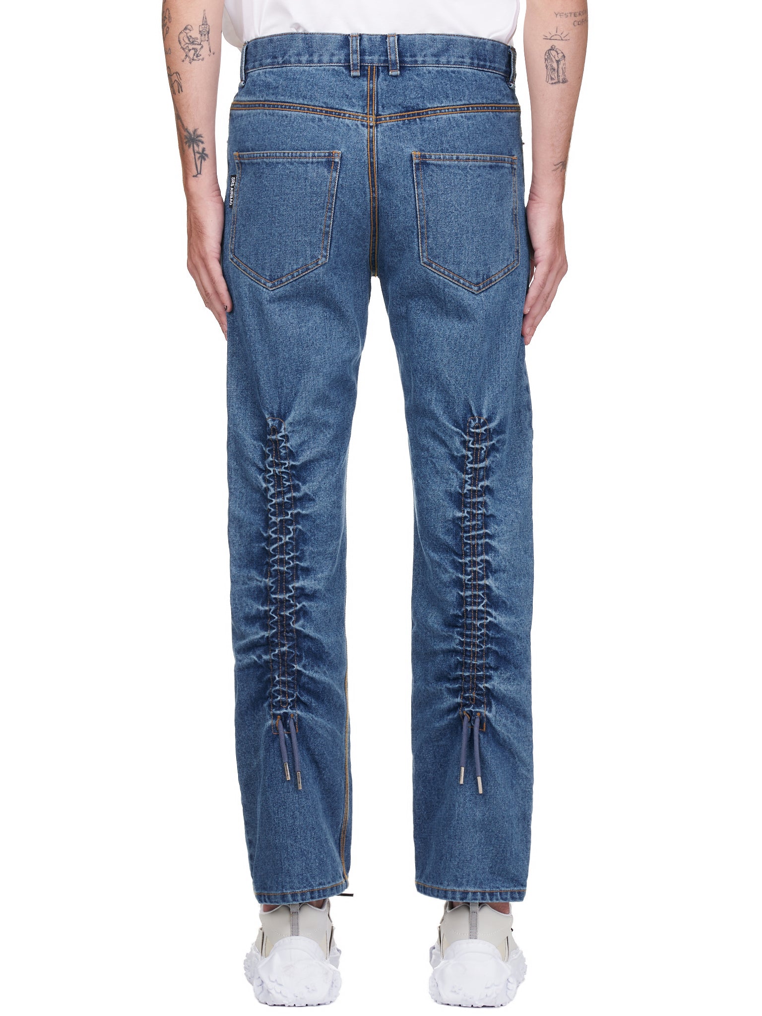 Kanghyuk Dual Drawcord Jeans | H. Lorenzo - back