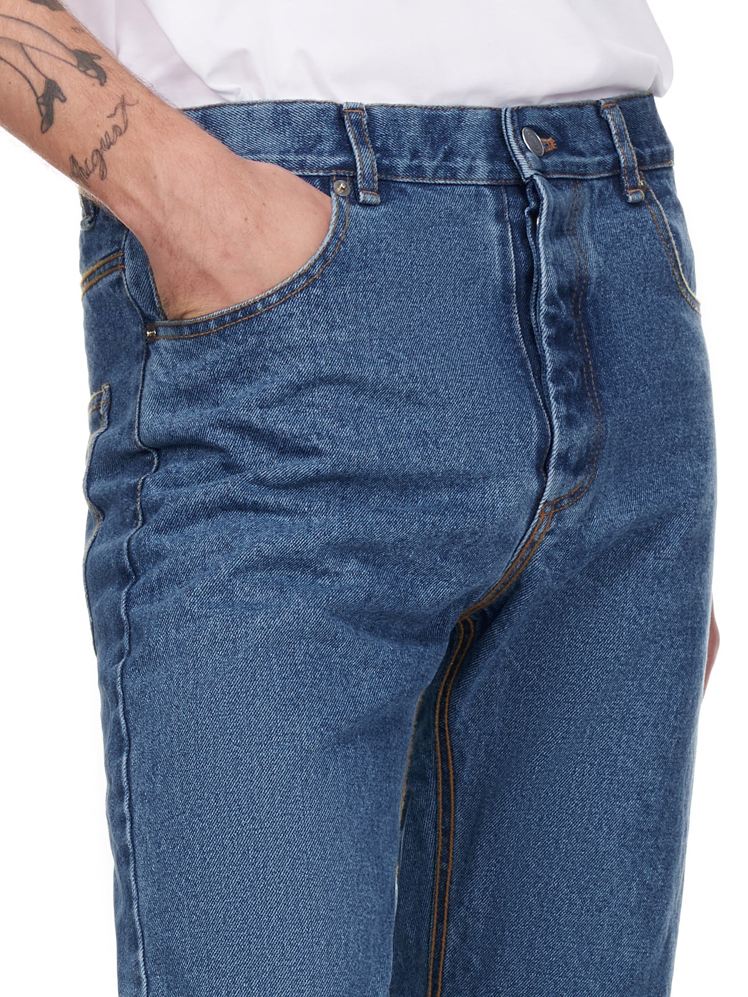 Kanghyuk Dual Drawcord Jeans | H. Lorenzo - detail 1