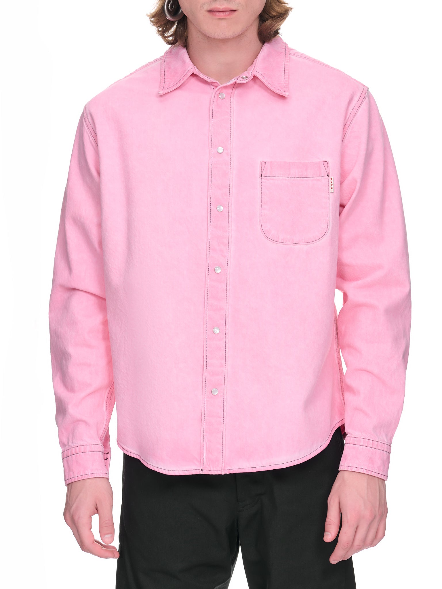 Drill Shirt (CUJU0015A0-USCU86-PINK-CANDY)